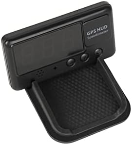 Xunion Digital Digital Car HUD HUD GPS SPEEDOMELETER עם עייפות נהיגה ומעלי אזעקת מהירות, תקע ומשחק, מטען USB, למכוניות,