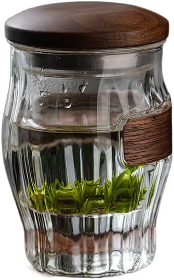 כוס הפרדת תה פאה של כוס תה ירוק כוס תה ירוק אישי ייעודי בית כוס מים בקיבולת גדולה 茶水 分离 杯泡 绿茶杯 个人 专用 家用 大 容量 水杯 水杯 水杯