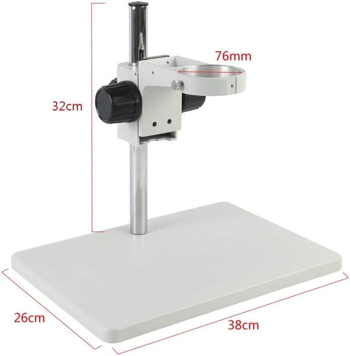 סוגר זרוע מחזיק מעמד מצלמה מיקרוסקופ המשקפת המשקפת תעשייתית 76 ממ אוניברסלי 360 מסתובב שולחן עבודה תחזוקה